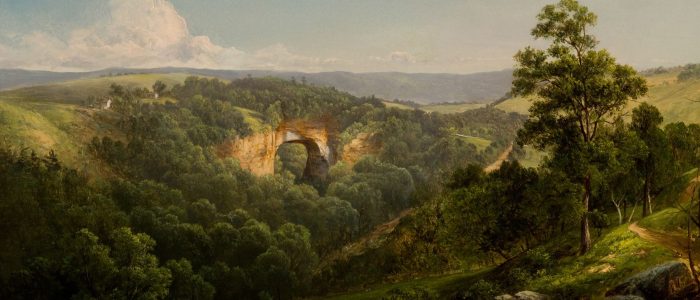 Natural Bridge Painting David Johnson